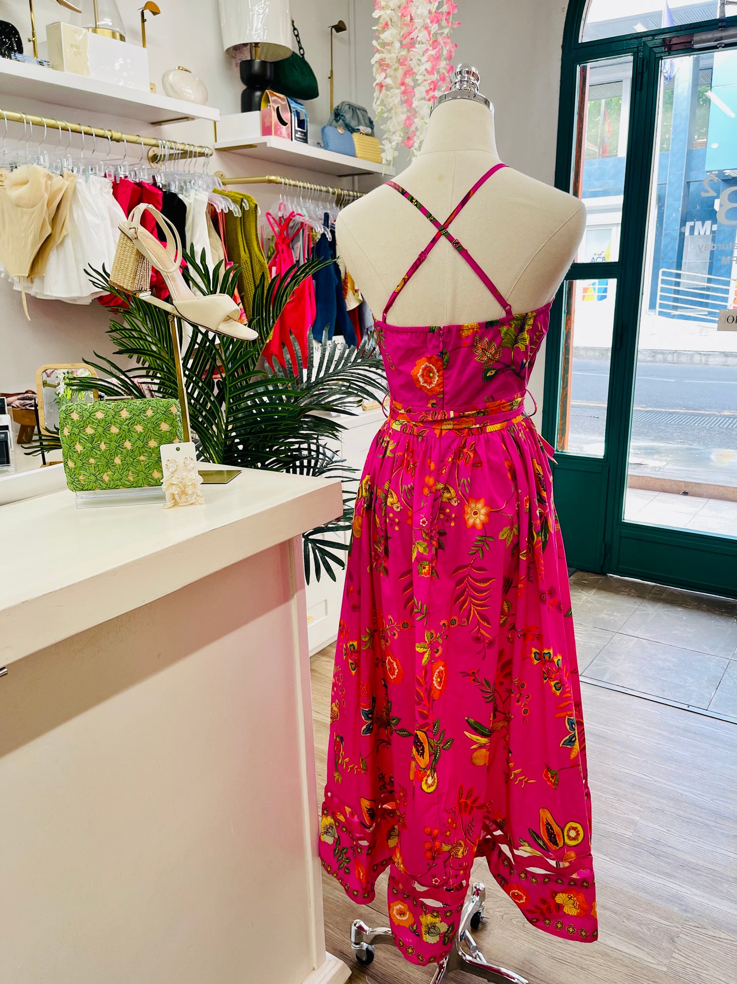 INA Midi Corset Dress