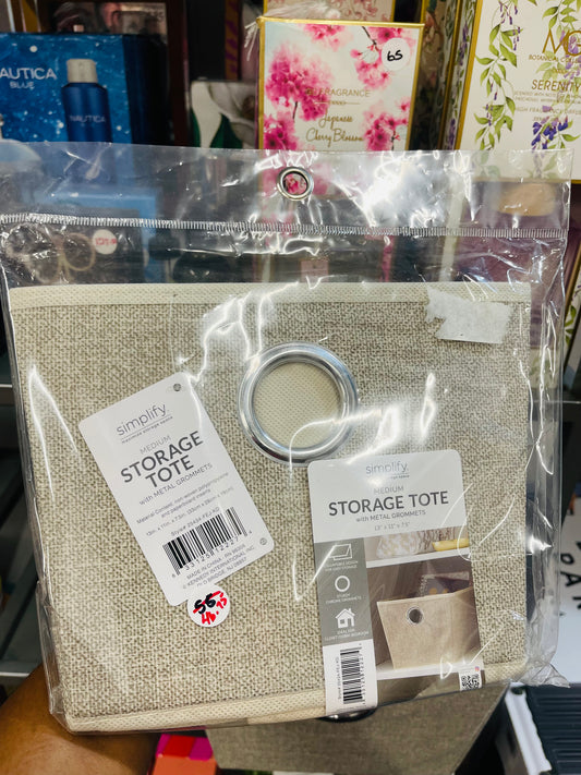 Storage Tote w/ Grommet