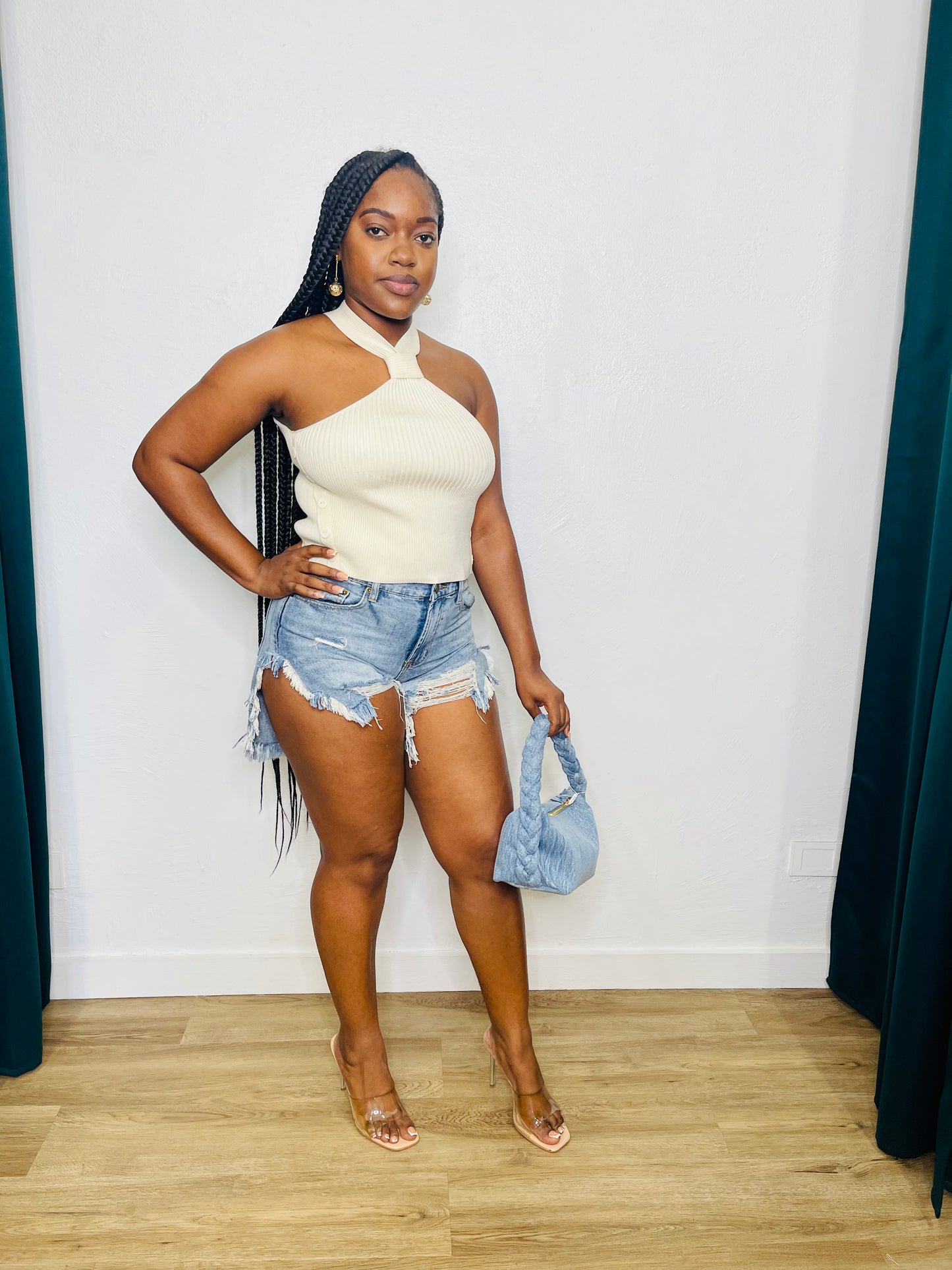 MS Distressed Shorts