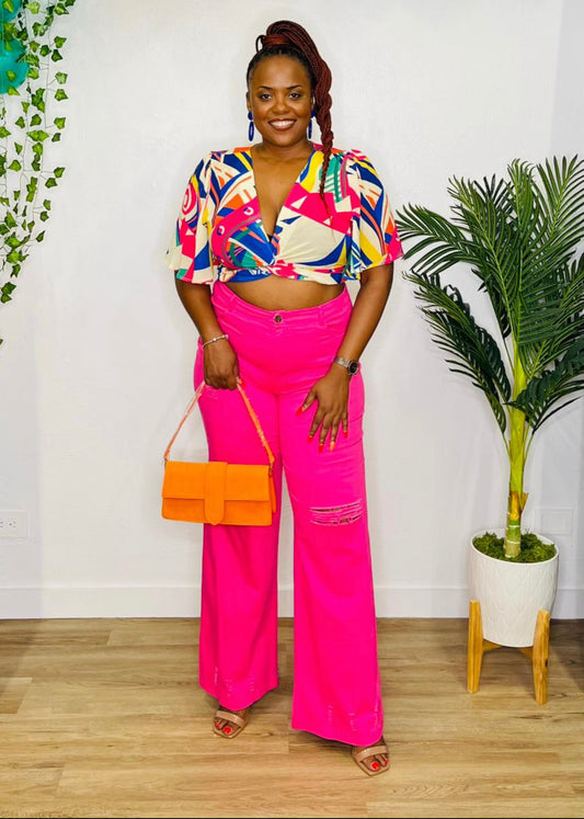 CU Flare Denim Pants