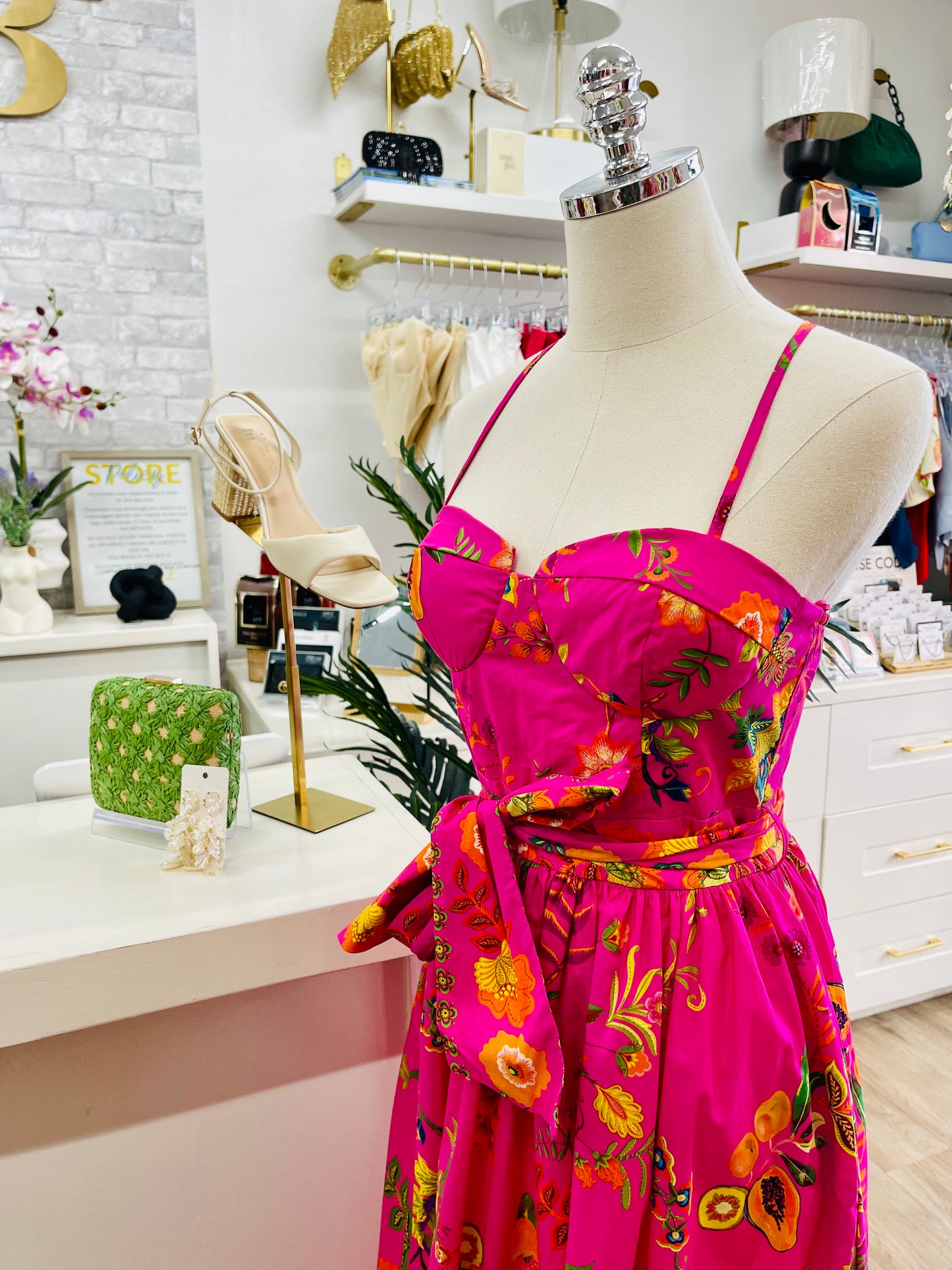 INA Midi Corset Dress