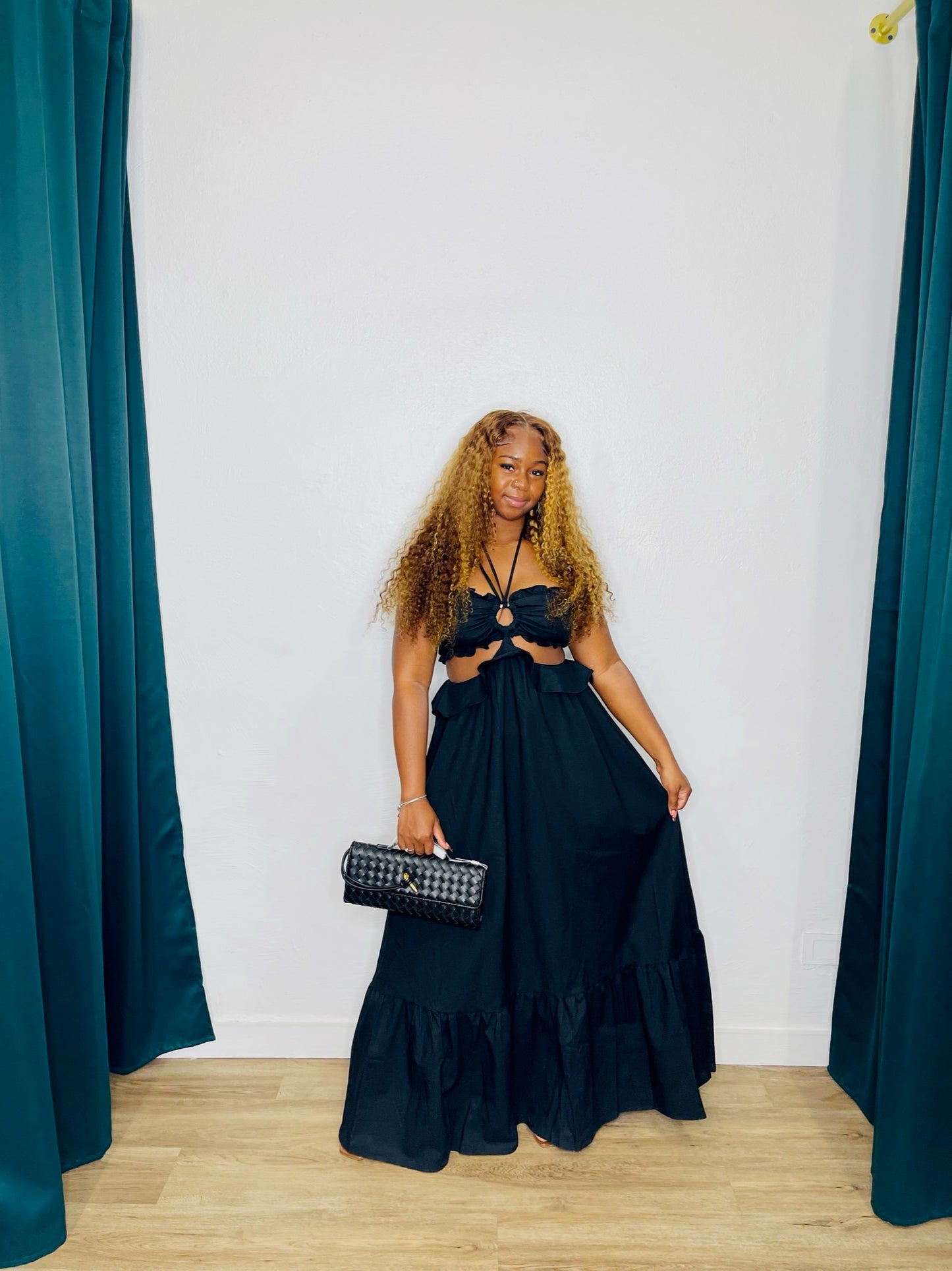 EB Luxe Cutout Dress