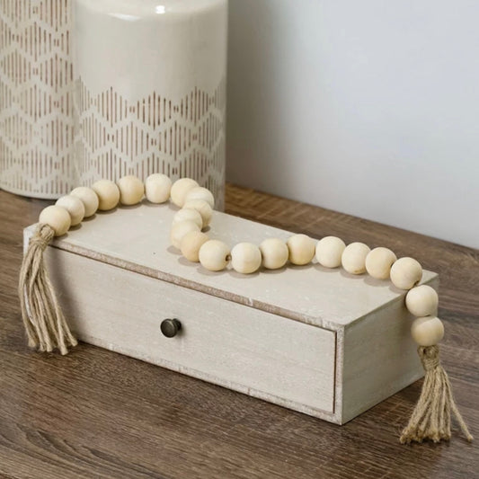 Mainstay Wood Bead Garland