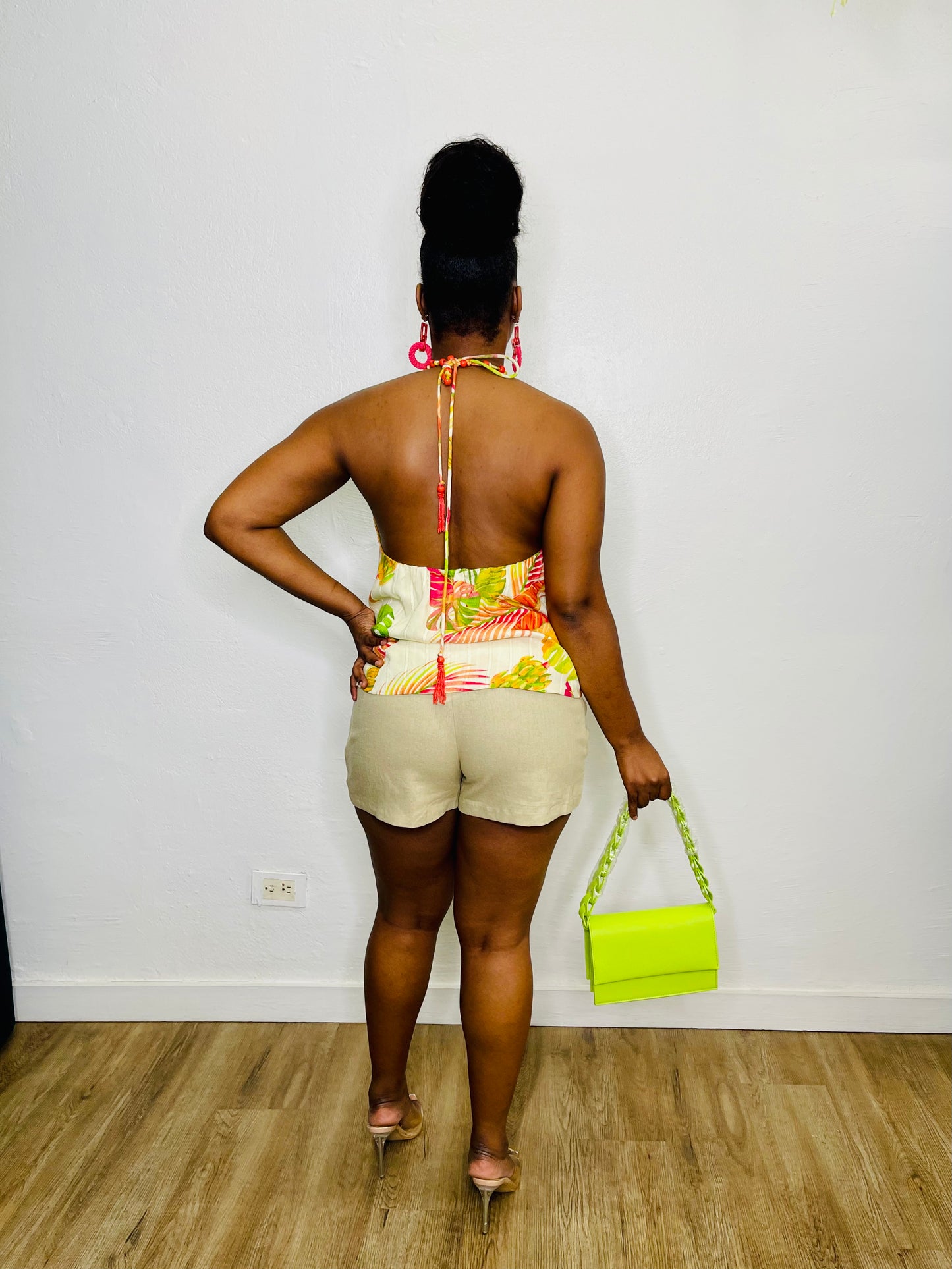 AB Dua Bead Halter Top