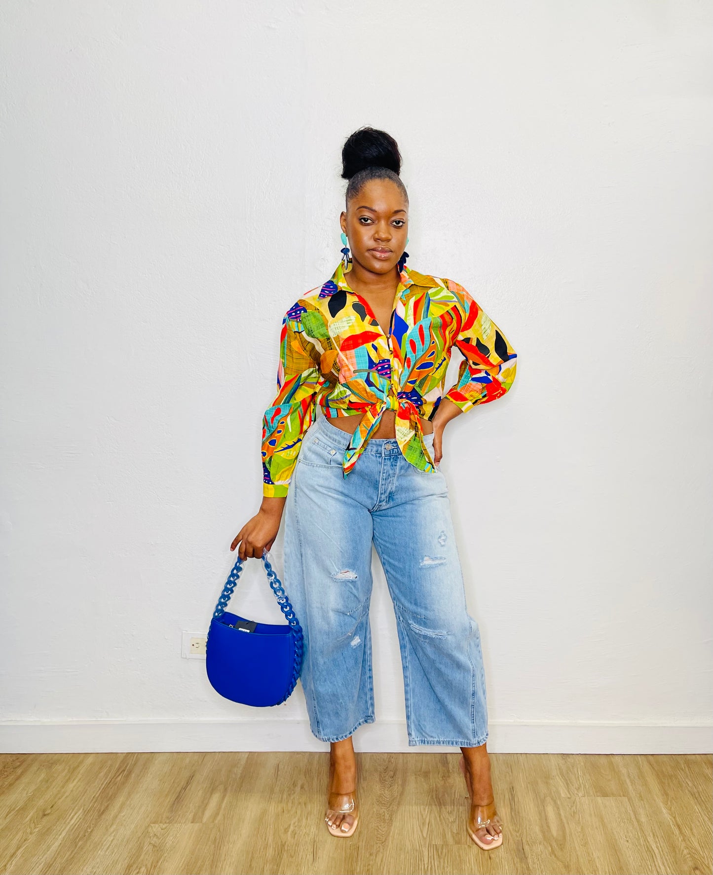 DF LS Cropped Top