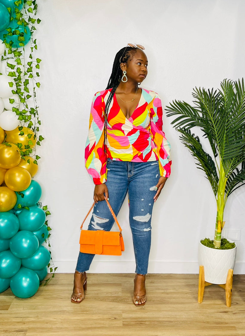 FT LS Wrap Top