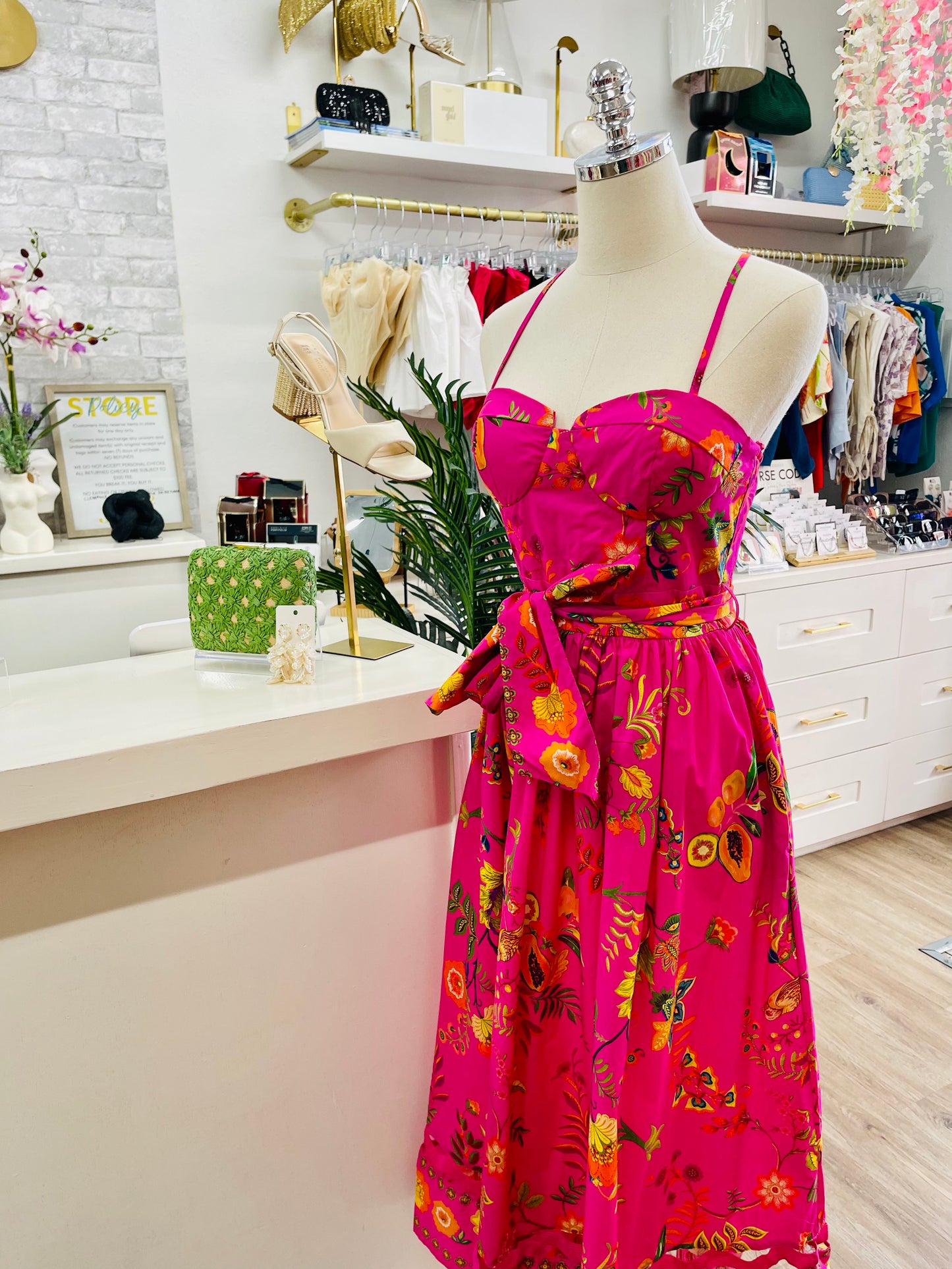 INA Midi Corset Dress