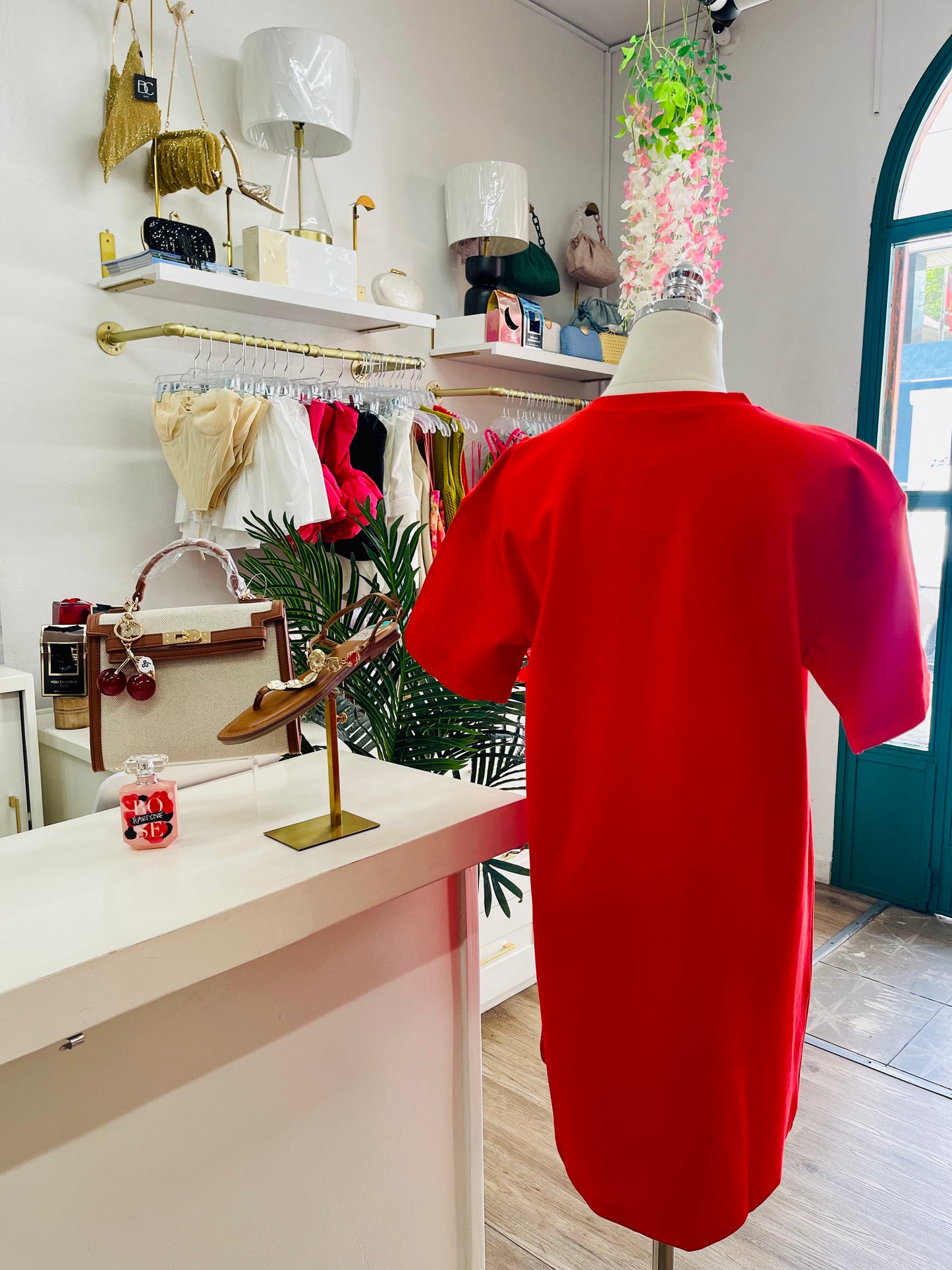 Rivir Wide Ruffle T-Shirt Dress