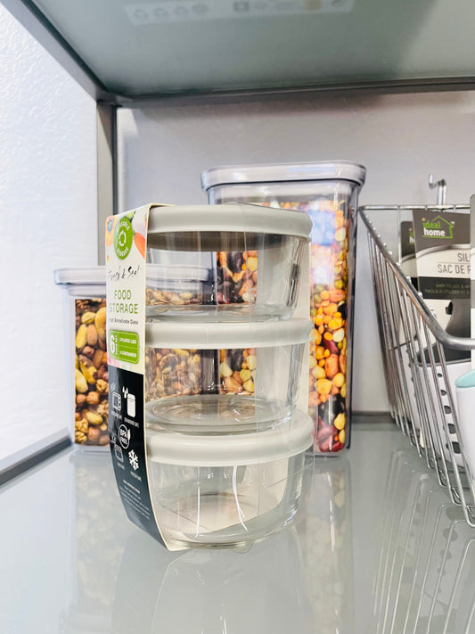 Fresh&Seal 6Pc Glass Containers