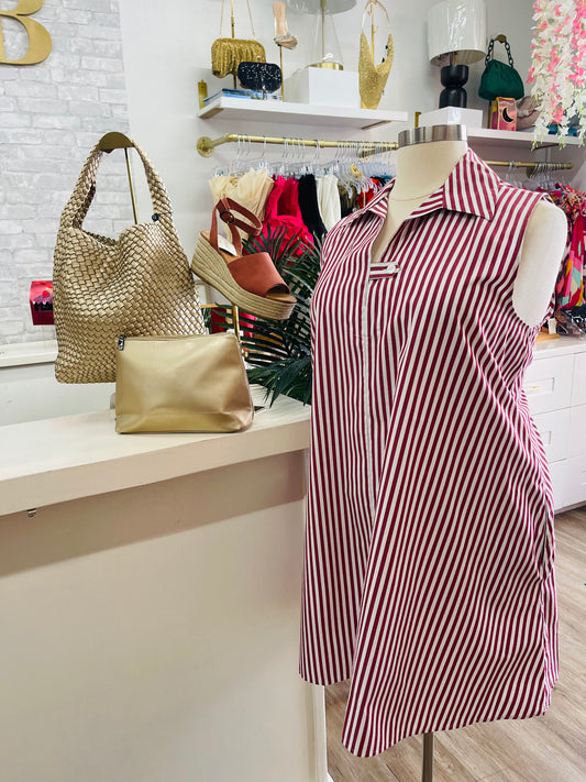 BR Poplin Mini Dress