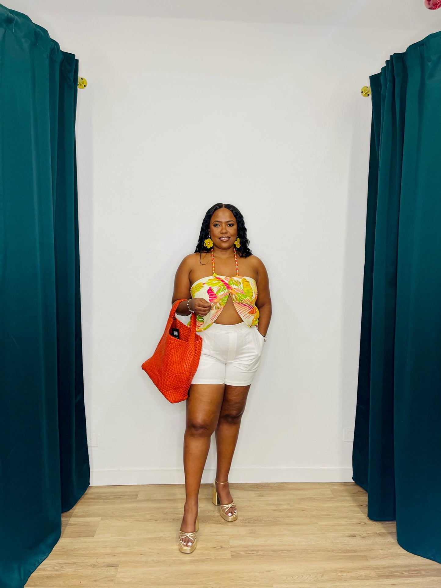 AB Dua Bead Halter Top
