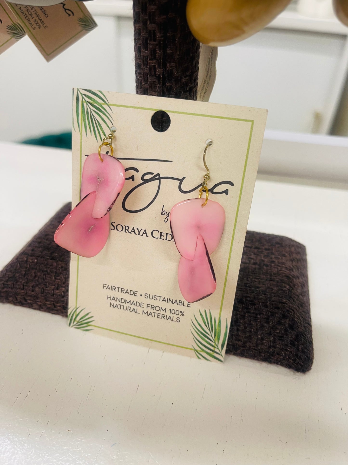 Tagua Earring