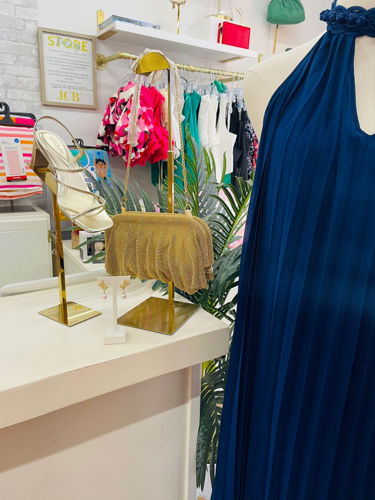 AQ Chloe Halter Maxi Dress