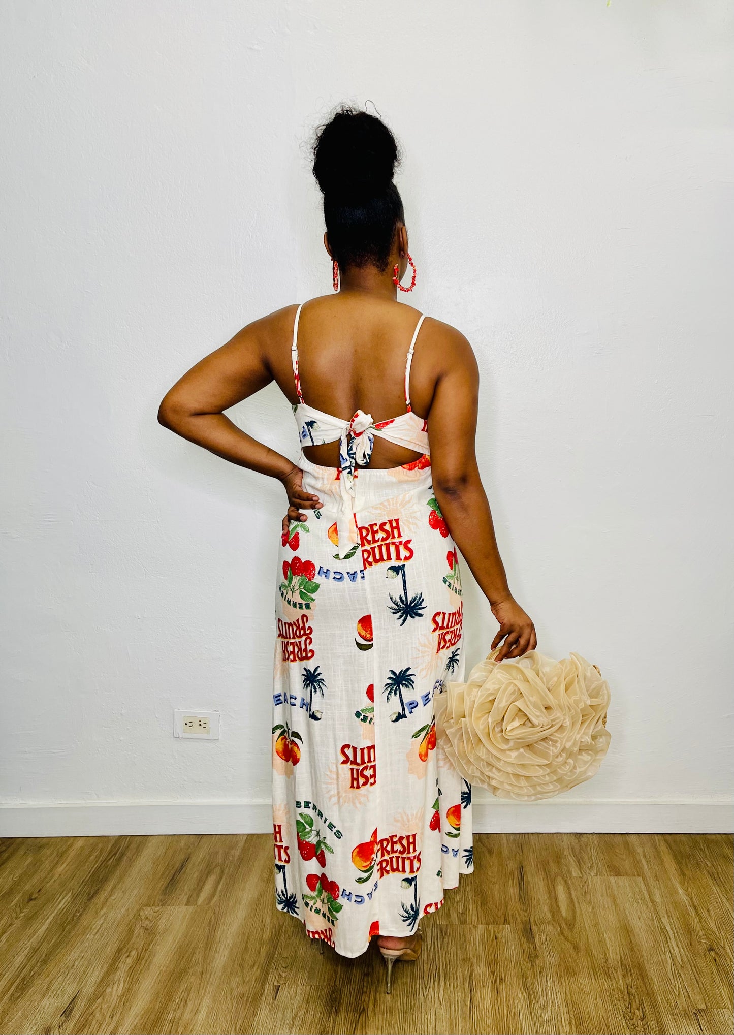 Paper Heart Midi Dress