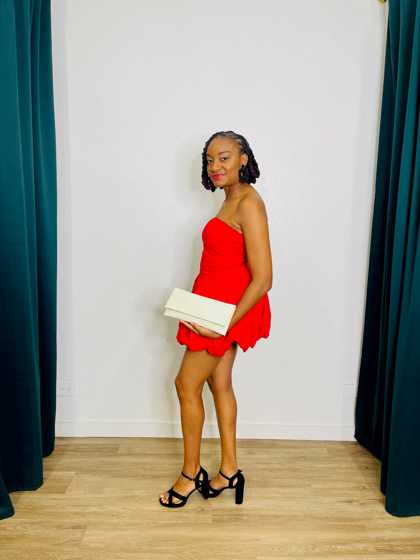Lena Tube Bubble Hem Dress
