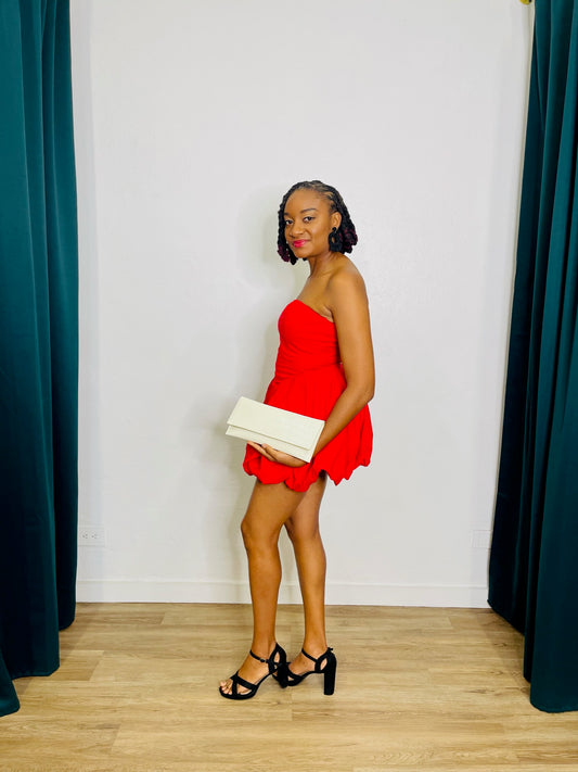 Lena Tube Bubble Hem Dress