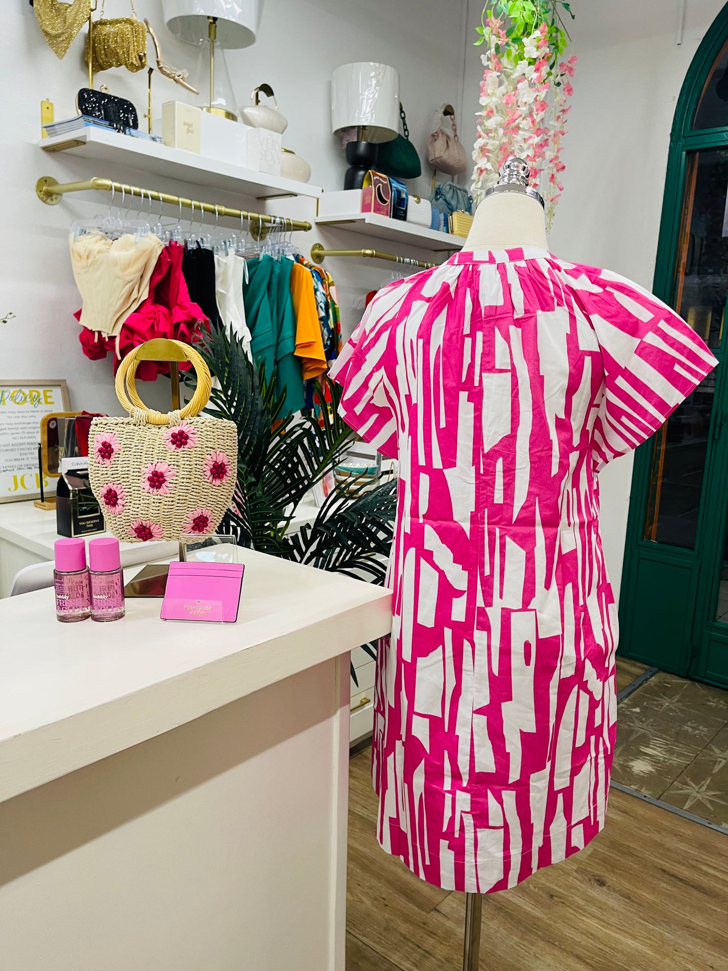 Pinch Printed Shift Dress