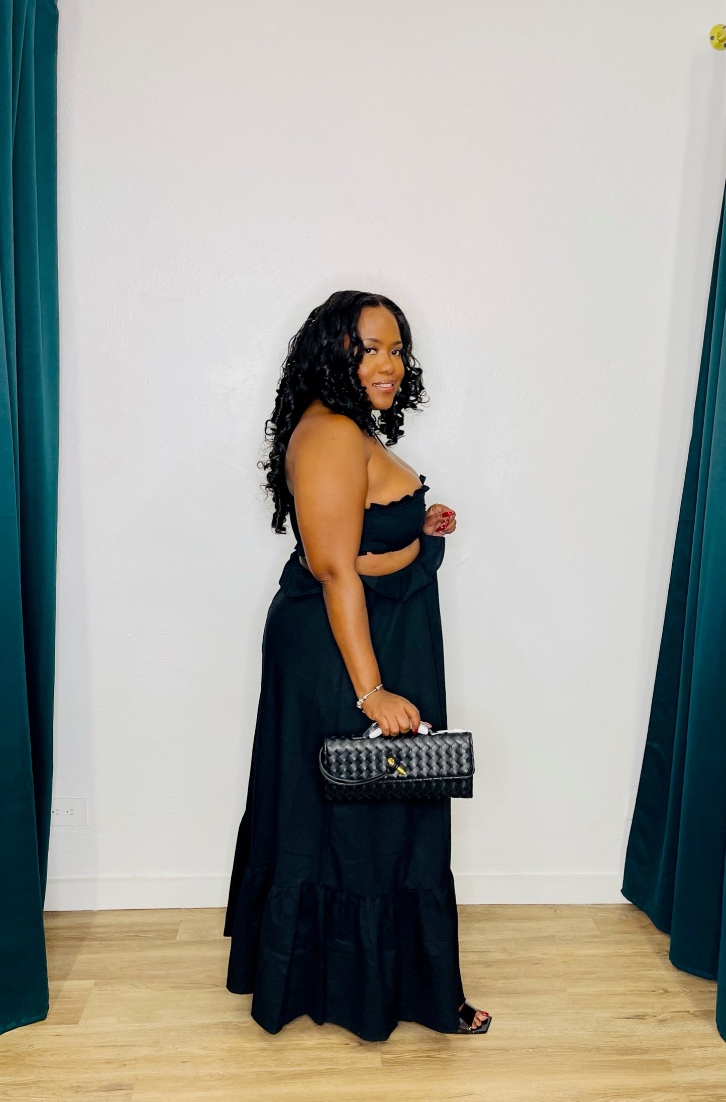 EB Luxe Cutout Dress