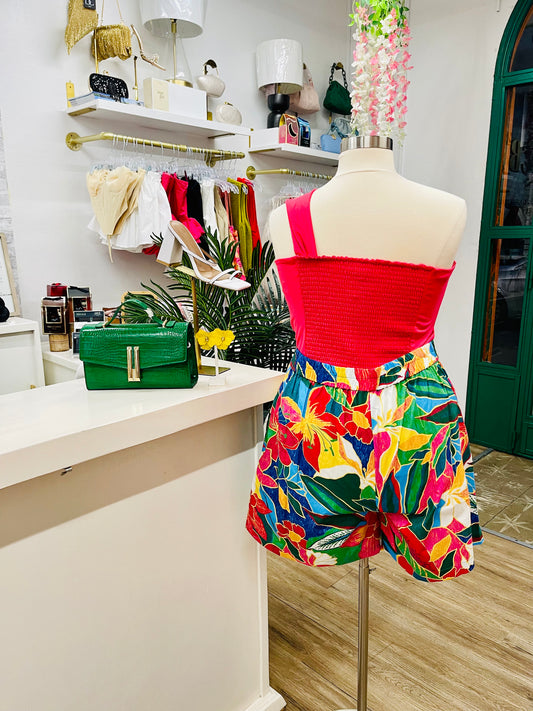 BR Knotted One Shlder Top