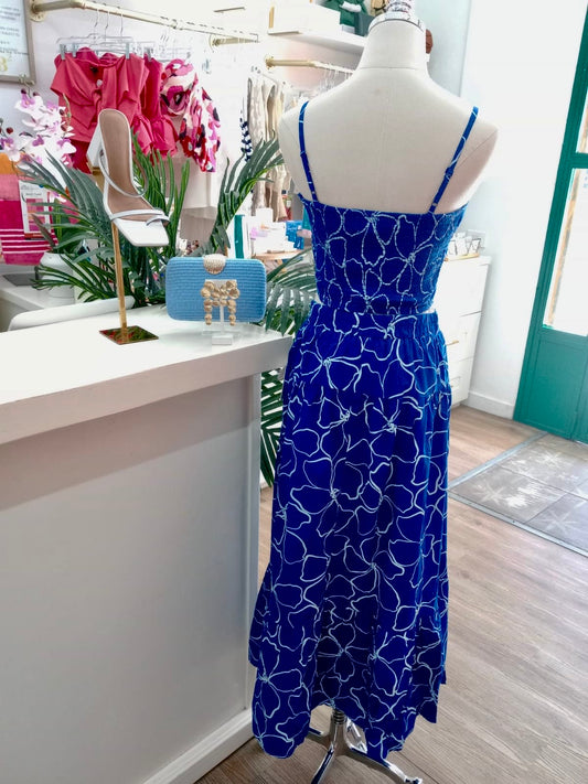 Japna Azul Skirt Set