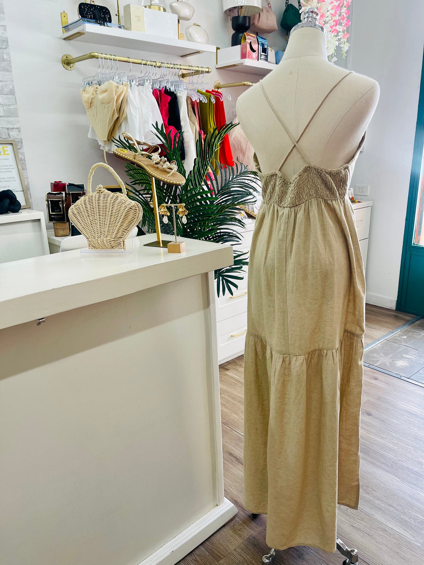 S&S Halter Maxi Dress