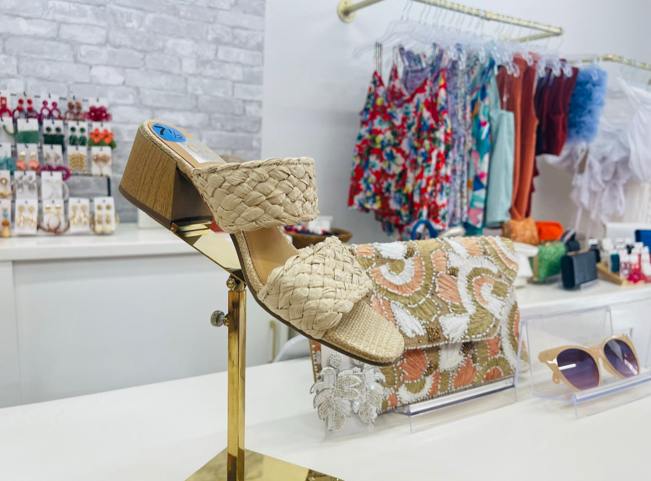 DV Woven Mules