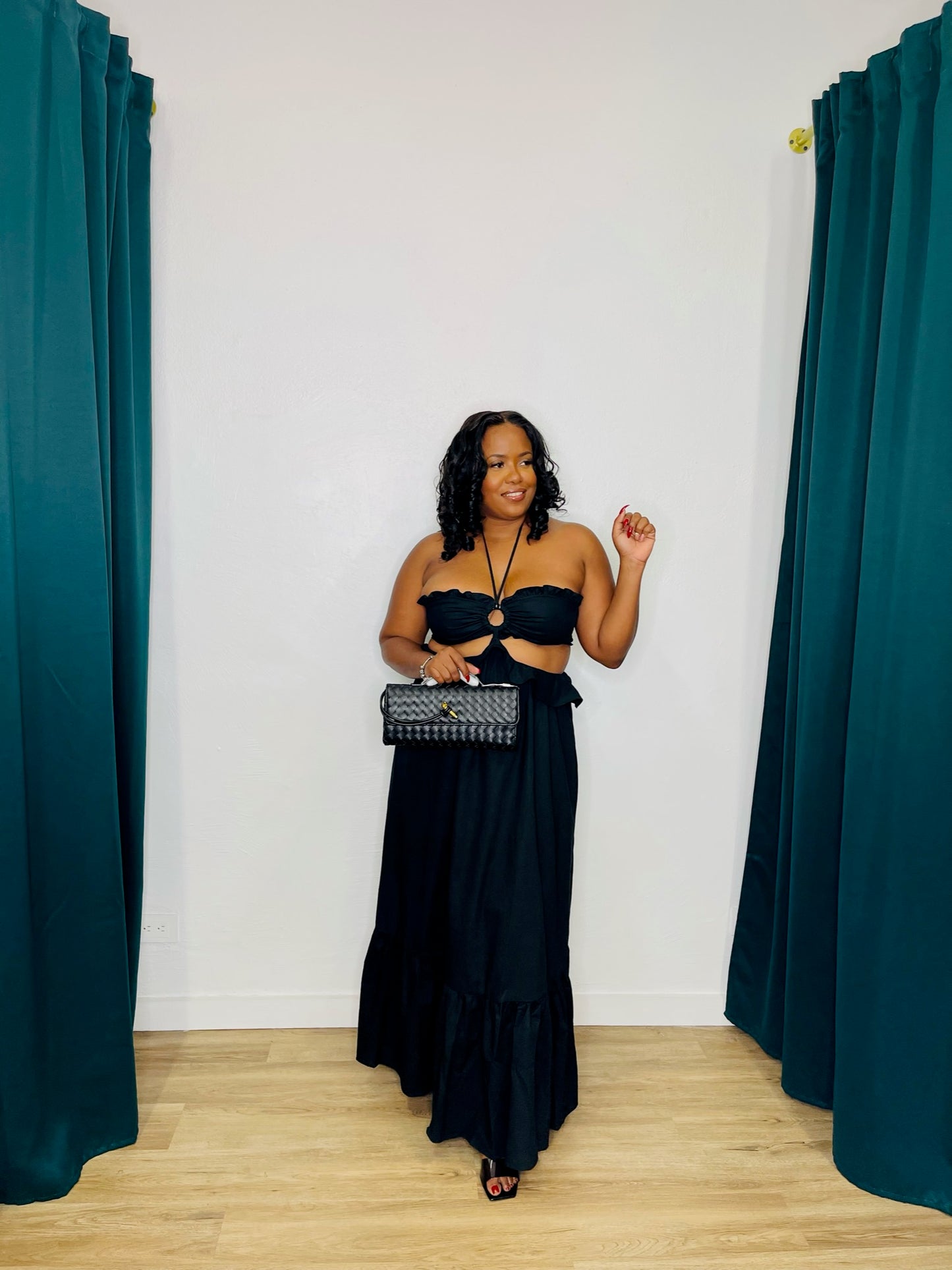 EB Luxe Cutout Dress