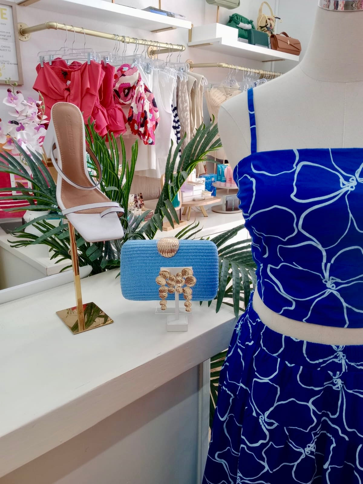 Japna Azul Skirt Set
