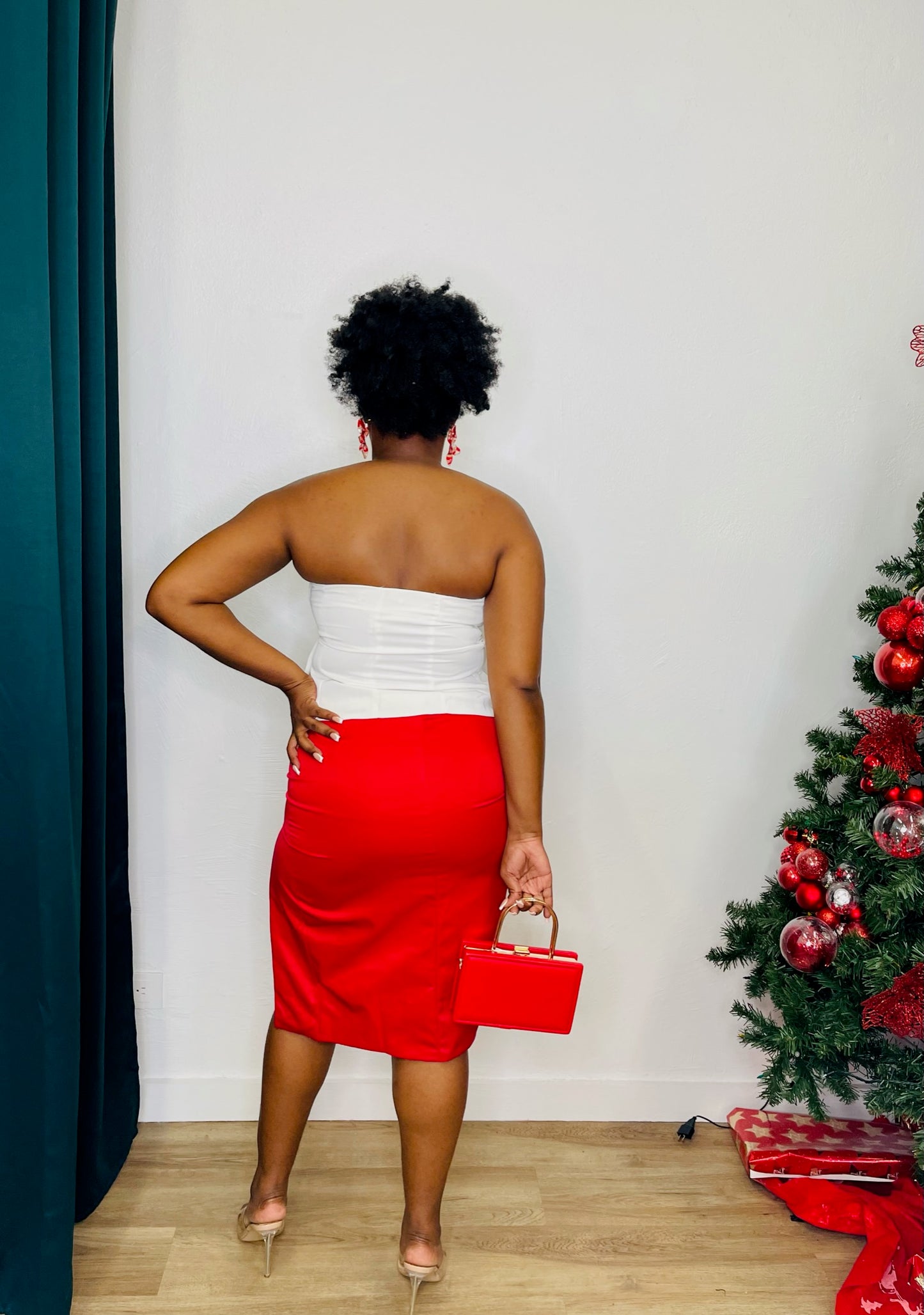 DO+BE Split Pencil Skirt
