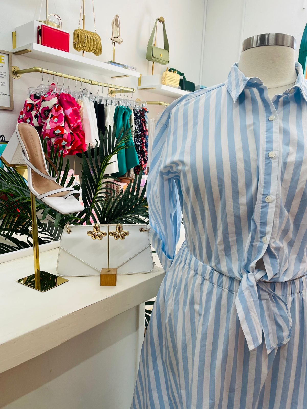 Loft Cutout Shirtdress