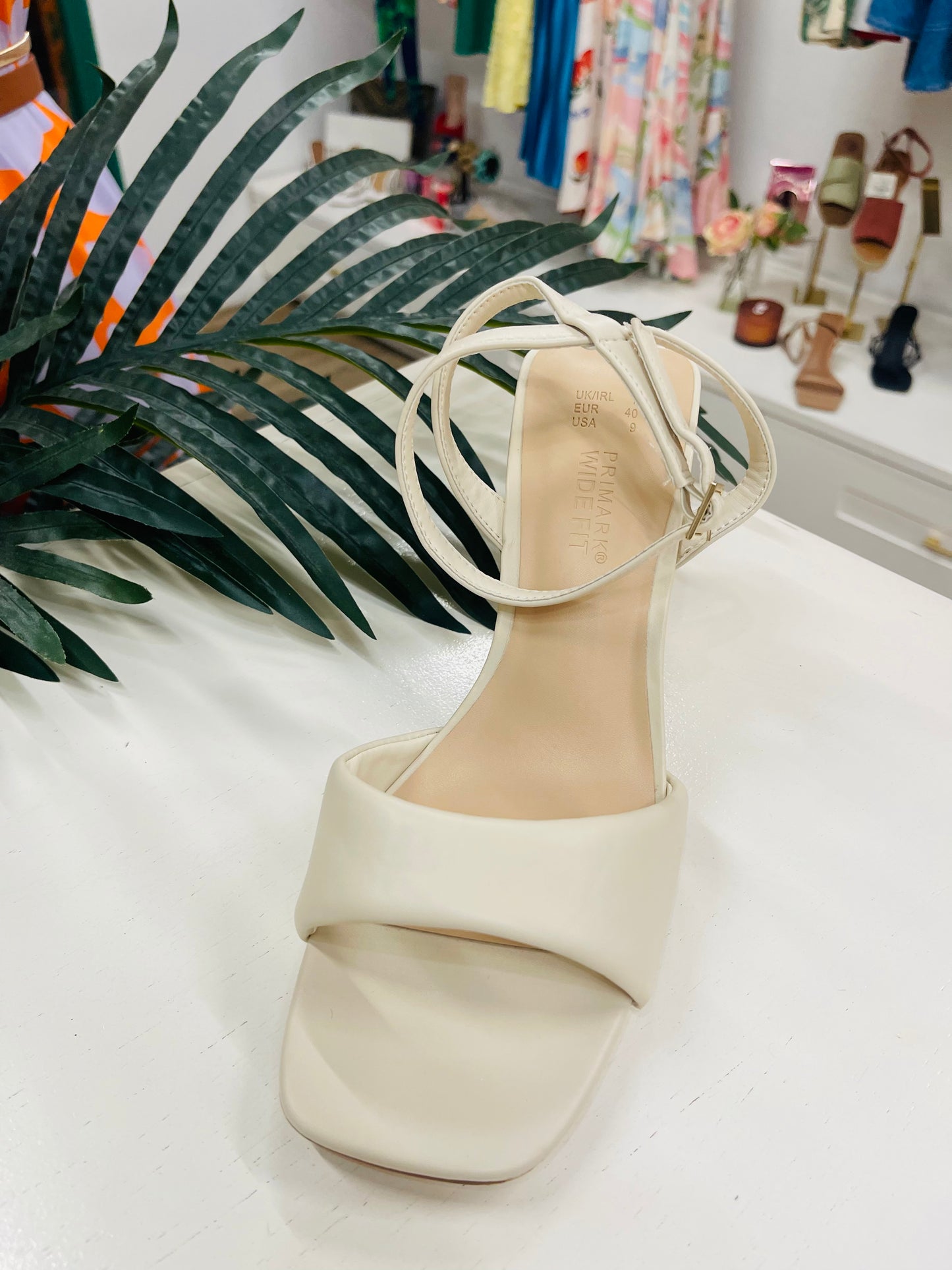 Primark Raffia Block Heel