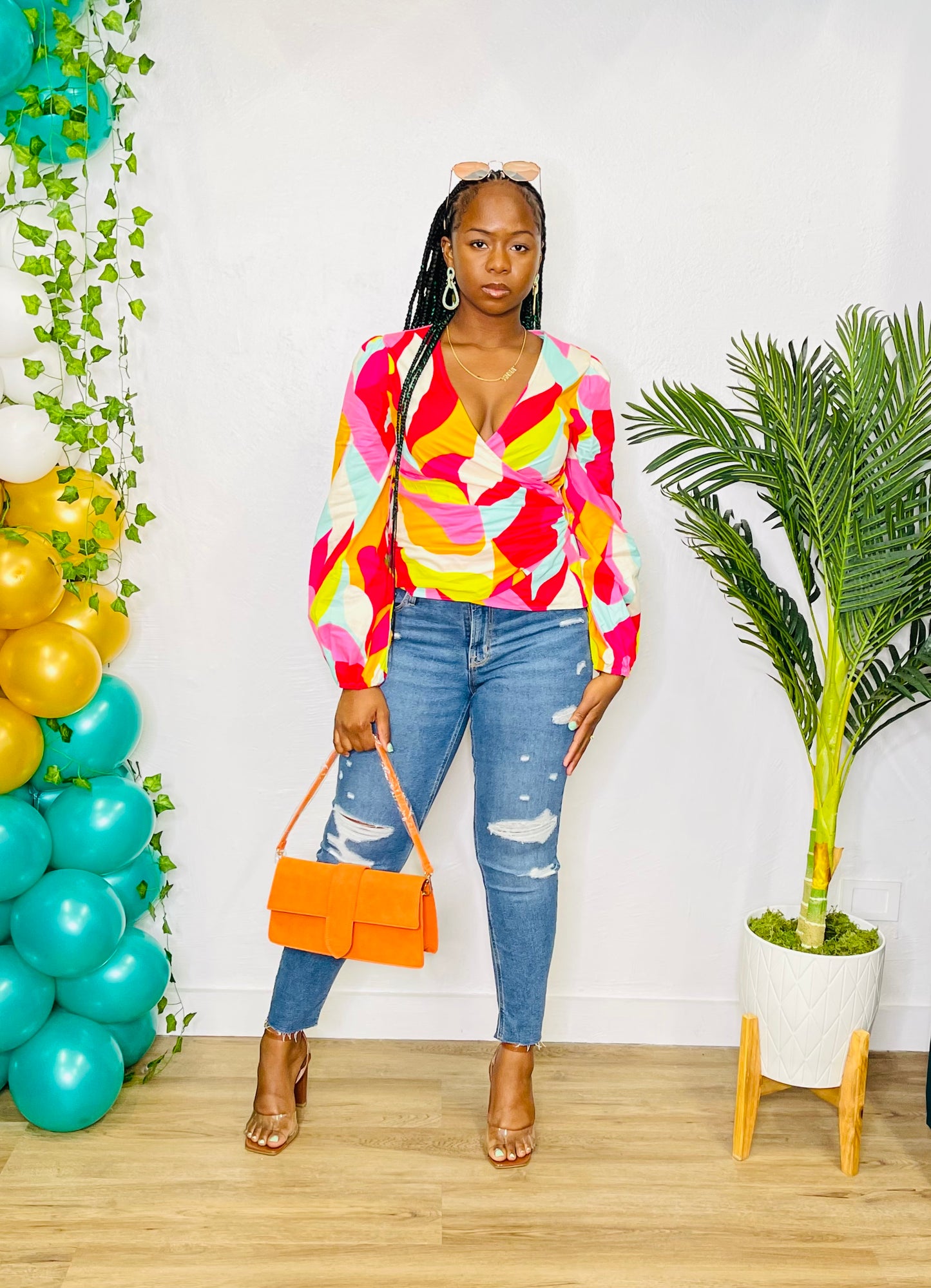 FT LS Wrap Top