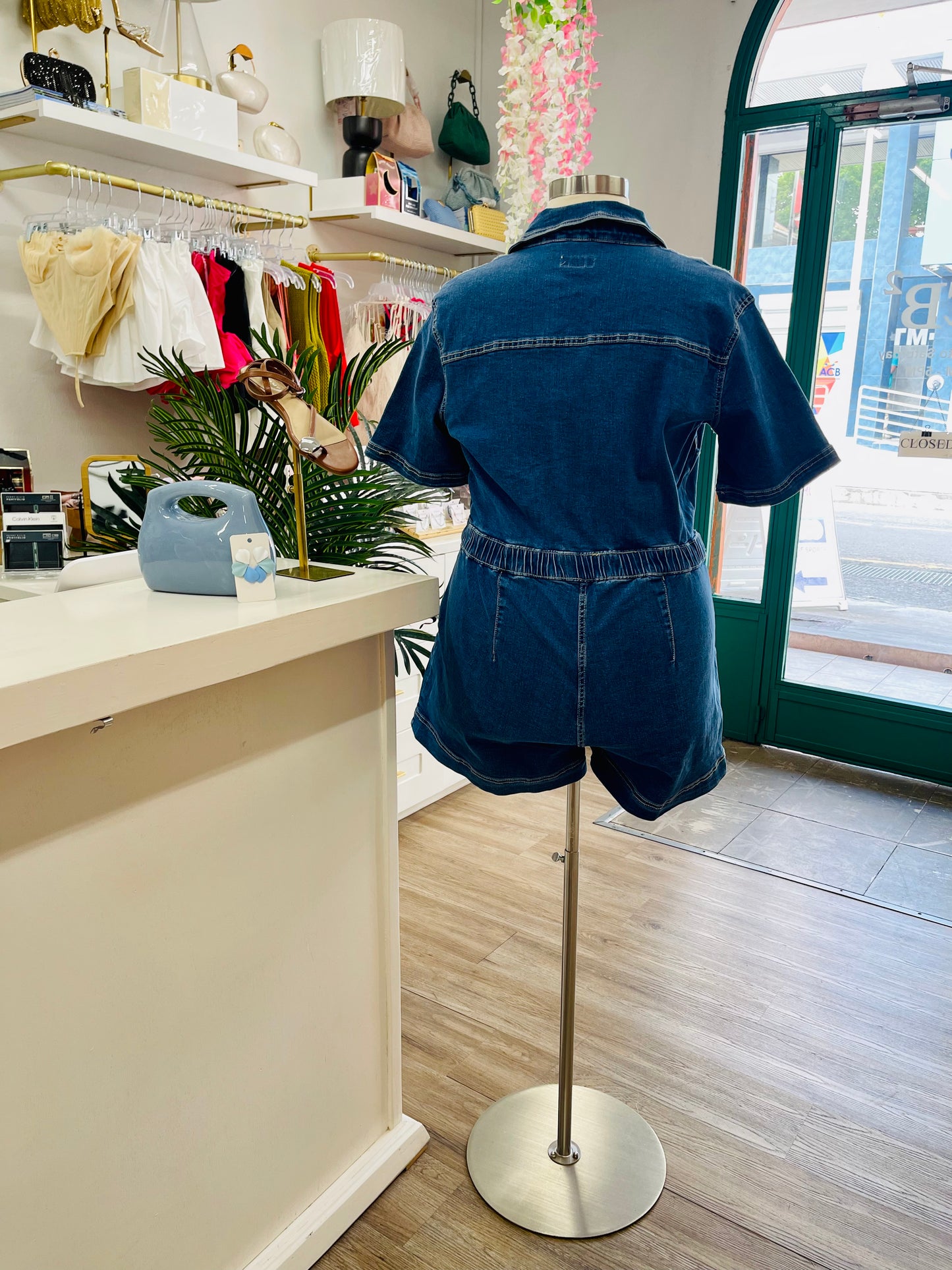 A&V Denim Skortalls