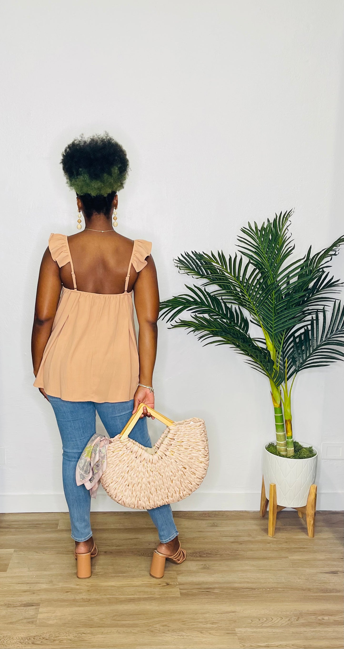 Cozy & Co Ruffle Tank