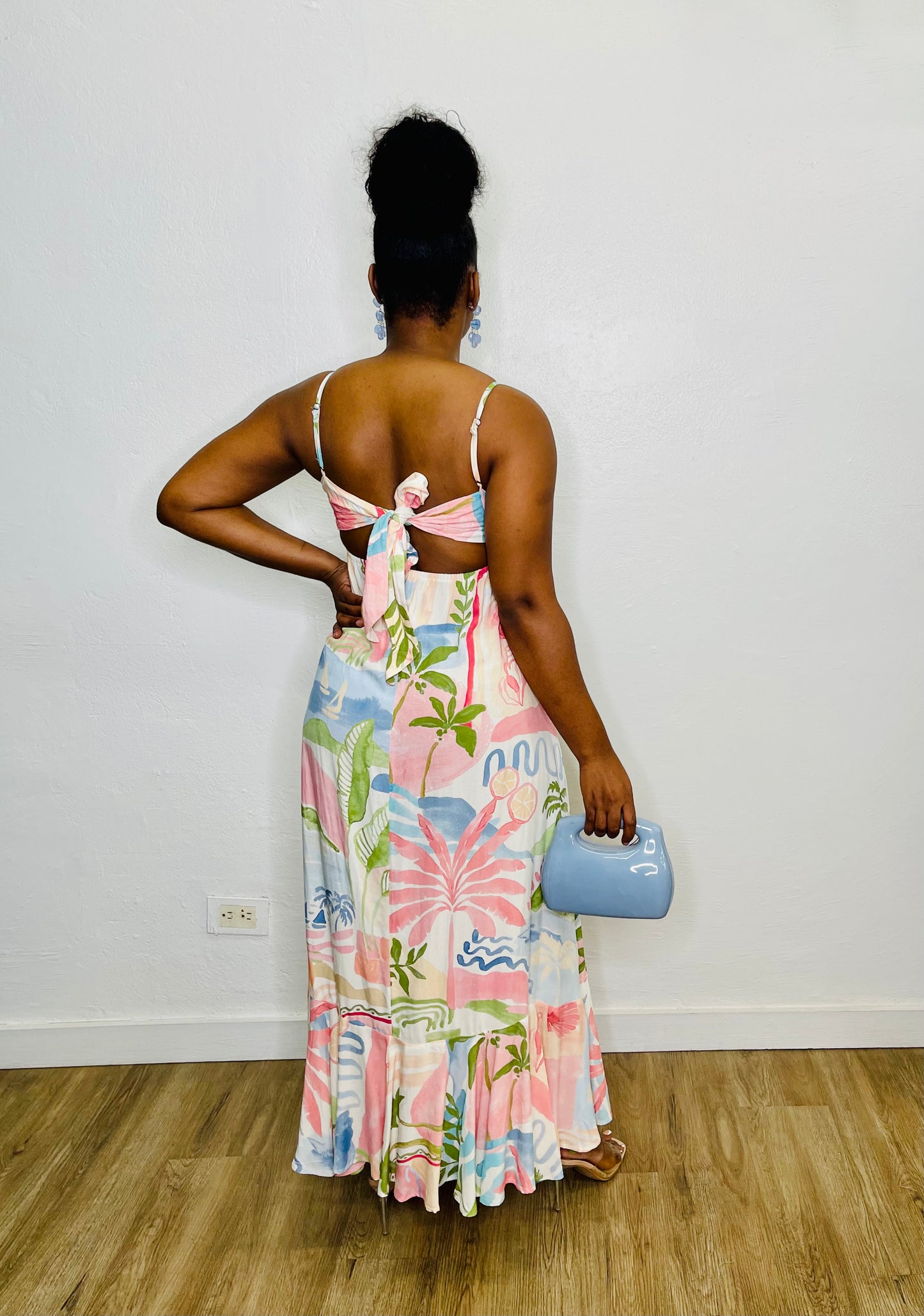 Paper Heart Midi Dress