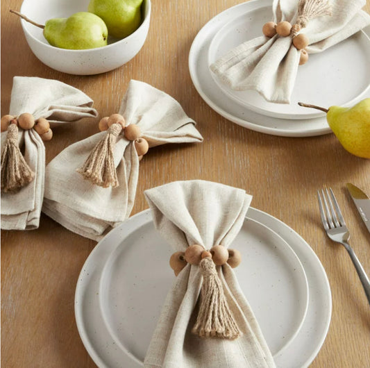 Napkin Rings 4Pc