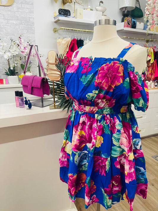 SRB Plus Size Off Shoulder Dress