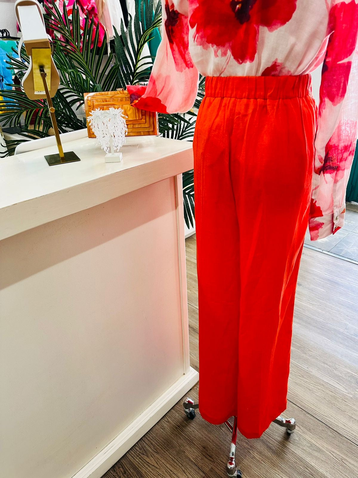 C&C Linen Palazzo Pants