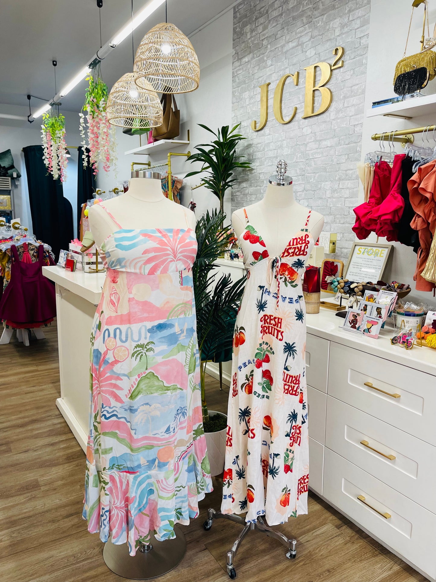 Paper Heart Midi Dress