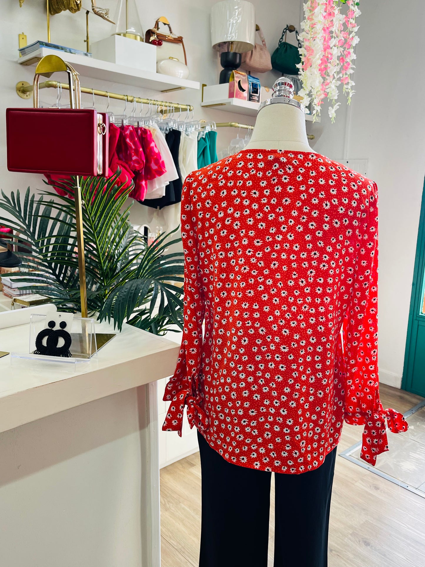CeCe Poppy Blouse