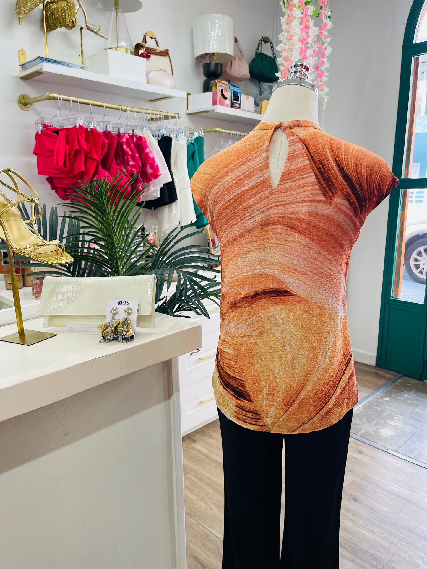 DK High Neck Top