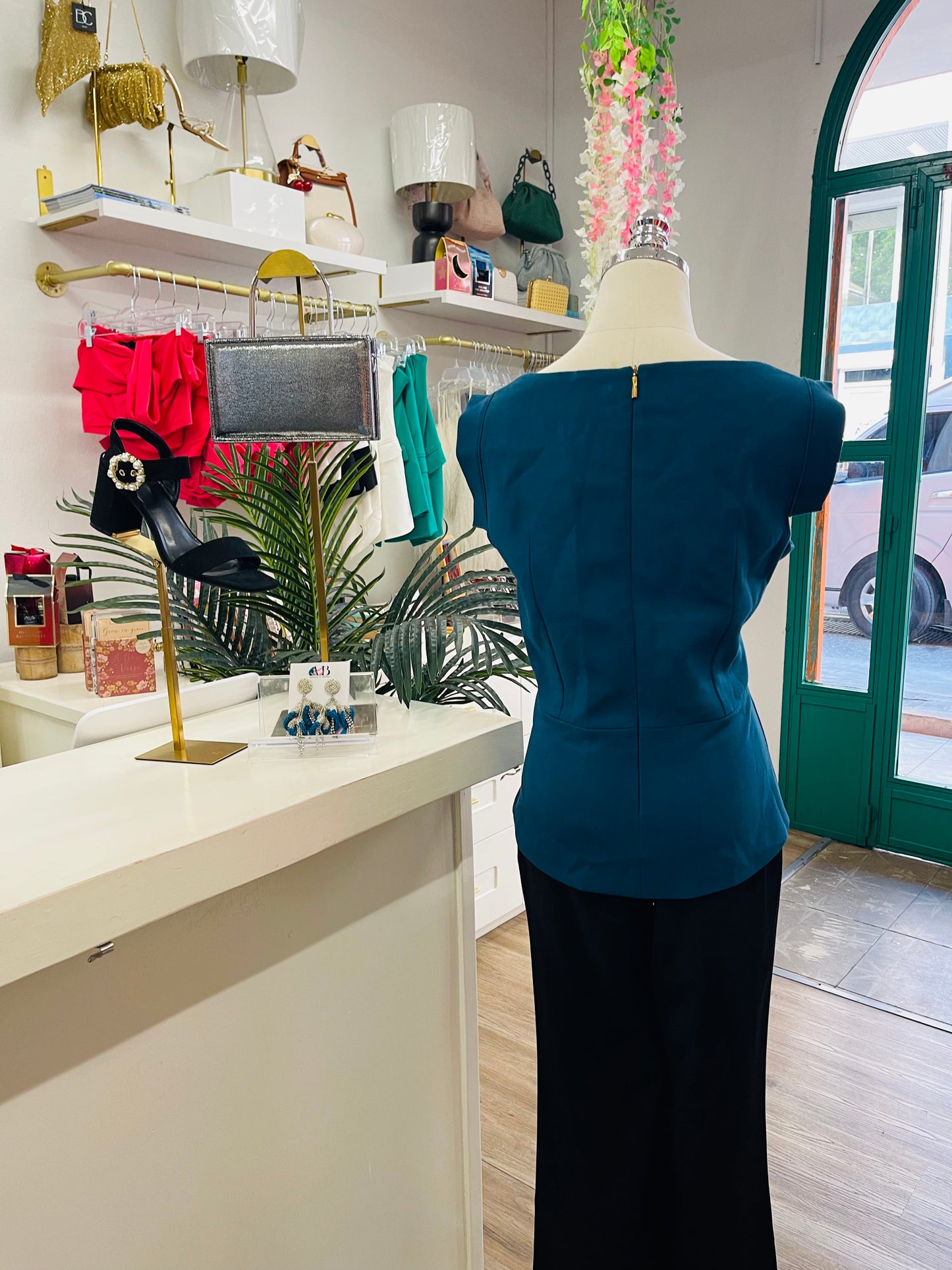 DK Alice Peplum Top