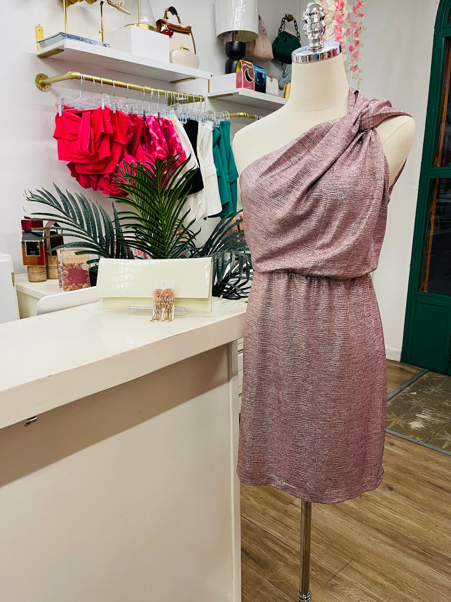 MT Mandy One Shlder Mini Dress