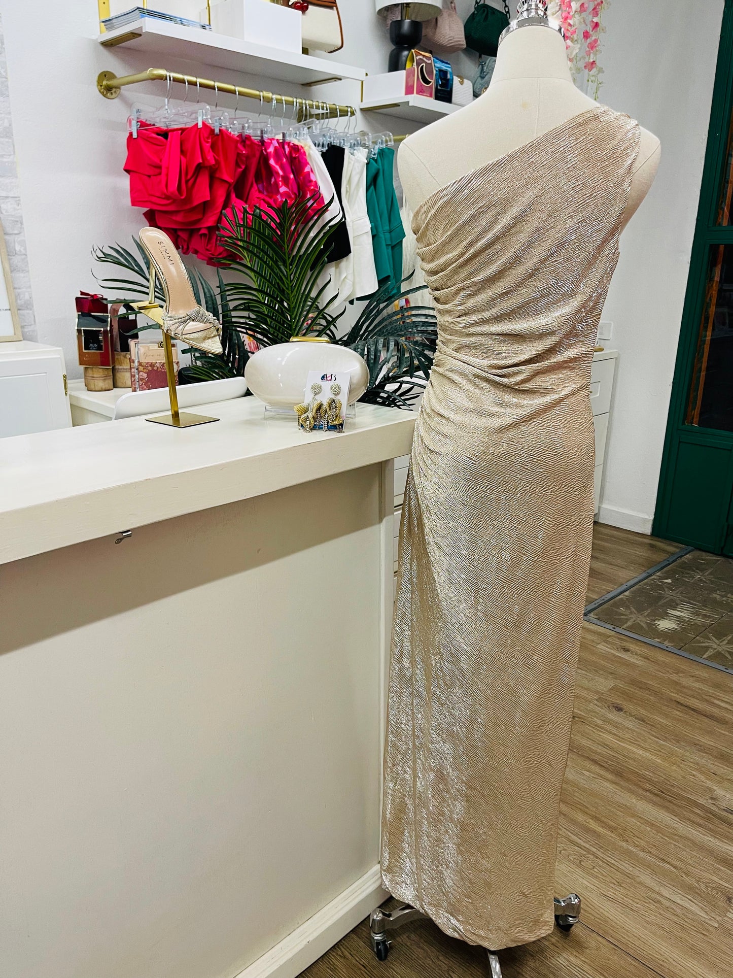 CK Fifi One Shlder Gown