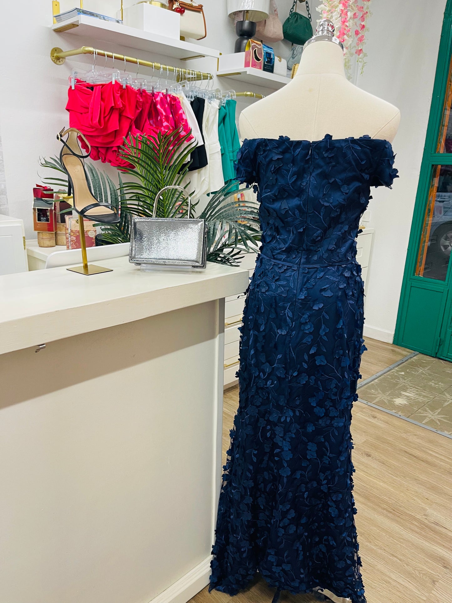 EJ Eliza Floral Gown