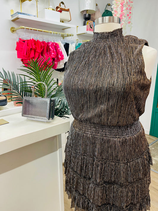 MSK Monica Tiered Dress