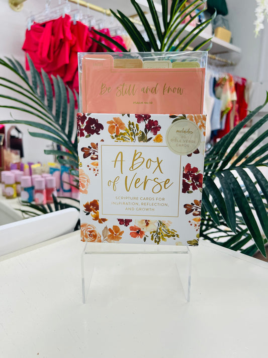 A Box of Verse- Prayer Cards