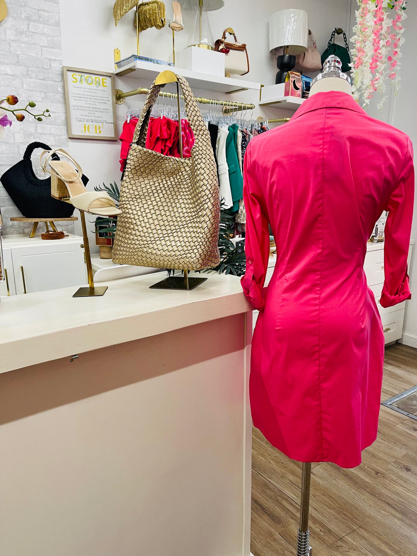 NM Camellia Shirt Dress