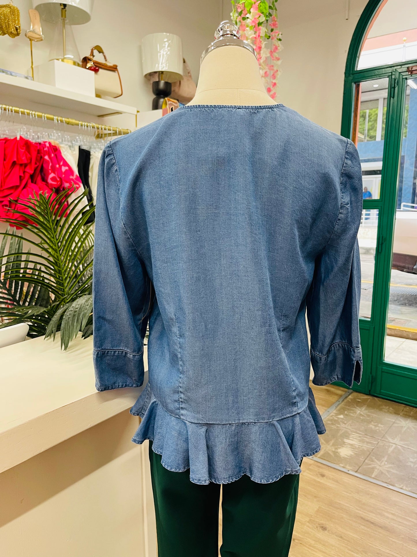 Cremieux Wrap Top