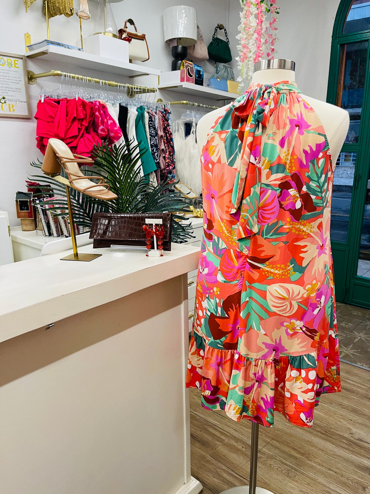 MSK Shift Dress